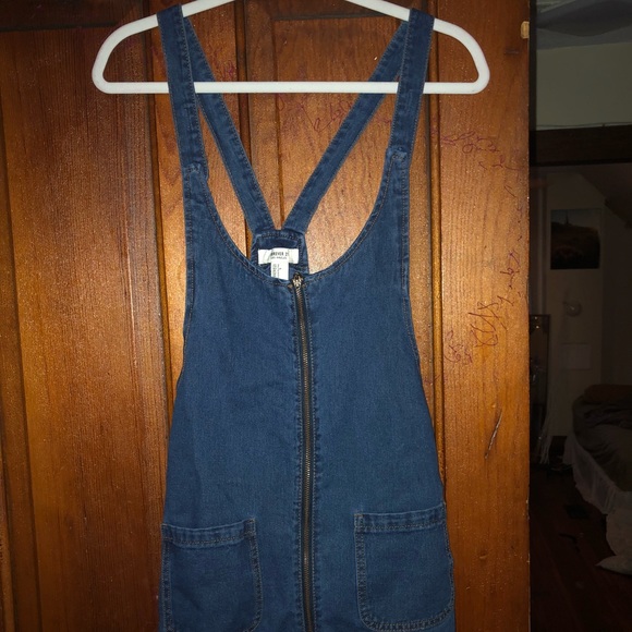 Jean over all dress - Picture 1 of 2